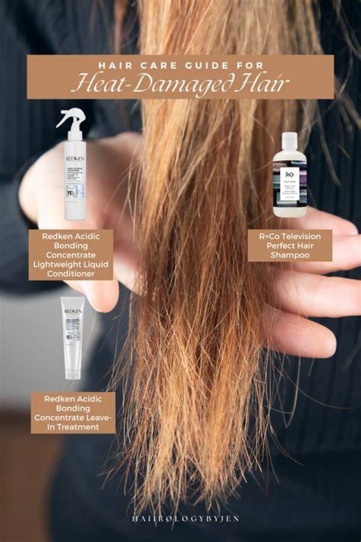 At what heat does hair damage?
