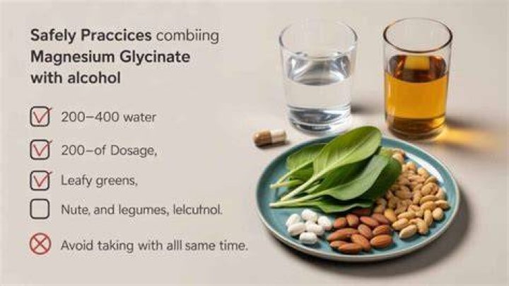 Can I drink alcohol and take magnesium?