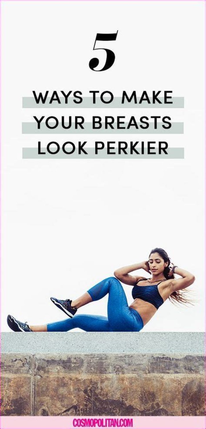 Do chest exercises make breasts perkier?
