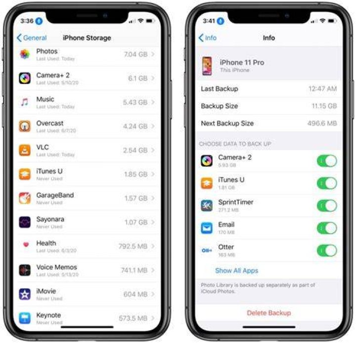 Does Apple keep deleted data?