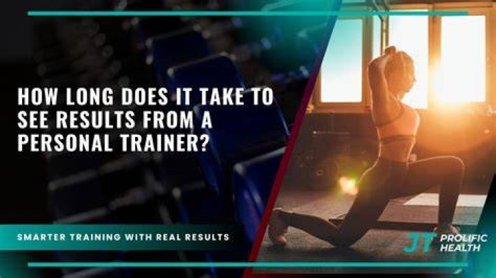 How long should it take to see results from running?