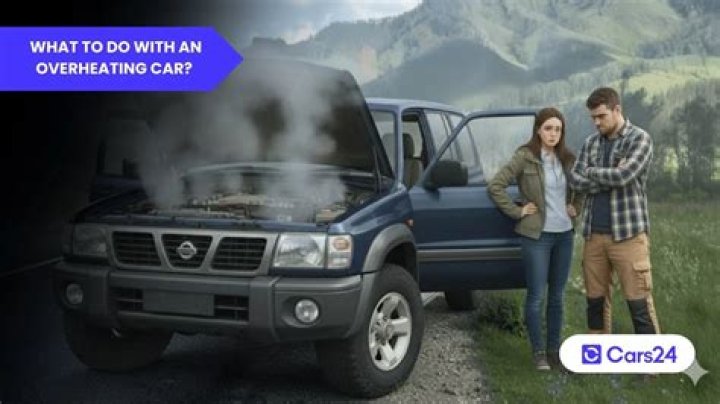 How long should you wait if your car overheats?