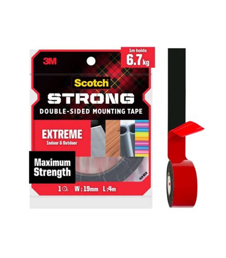 How strong is 3M tape?