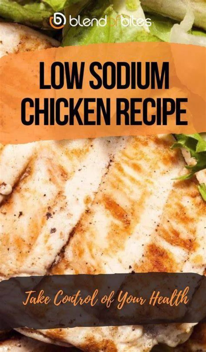 Is chicken high in sodium?