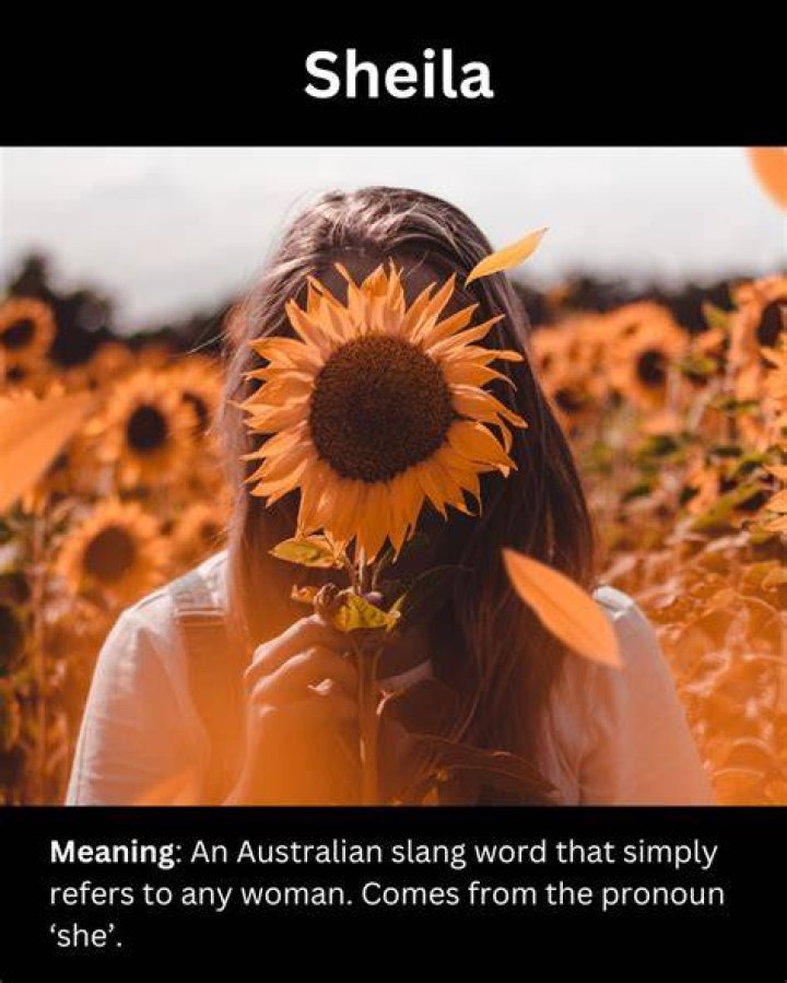 What does a Sheila mean in Australia?