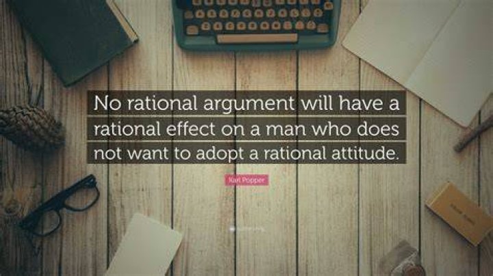 What is rational attitude?