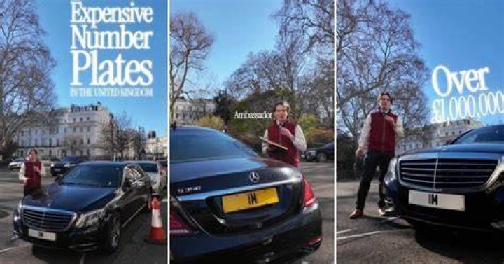 Who owns the number 2 number plate?