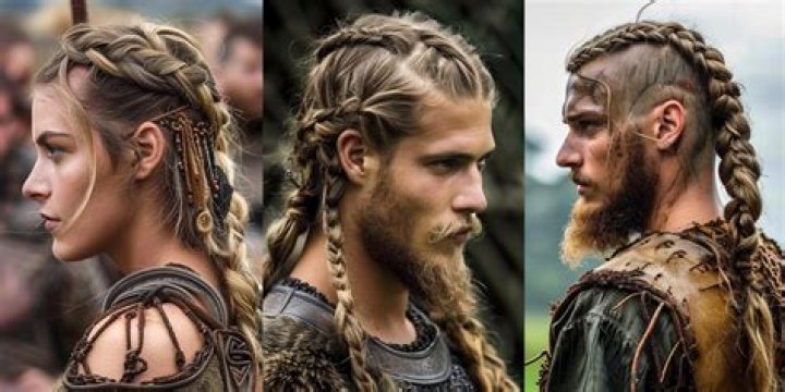Why do Vikings cut their hair?